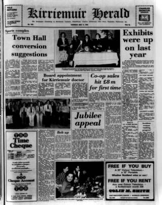 cover page of Kirriemuir Herald published on May 11, 1978