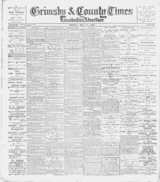 cover page of Grimsby & County Times published on May 11, 1906