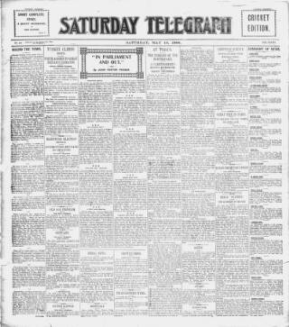 cover page of Saturday Telegraph (Grimsby) published on May 12, 1906