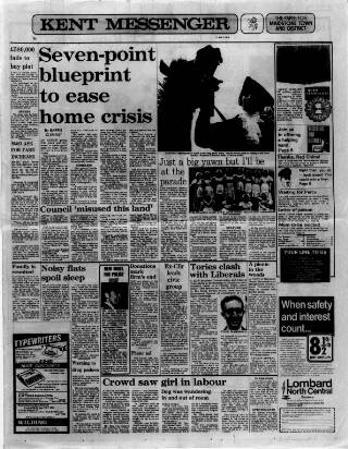 cover page of Maidstone Telegraph published on May 11, 1973